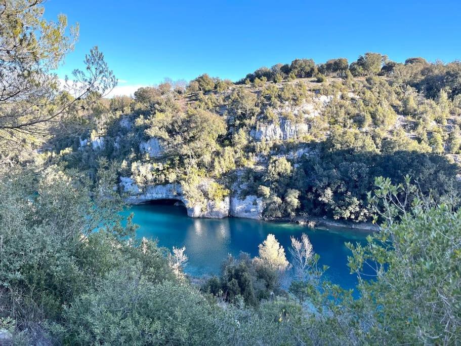 Mobil-Home Dans Camping 4* Saint-Laurent-du-Verdon Dış mekan fotoğraf